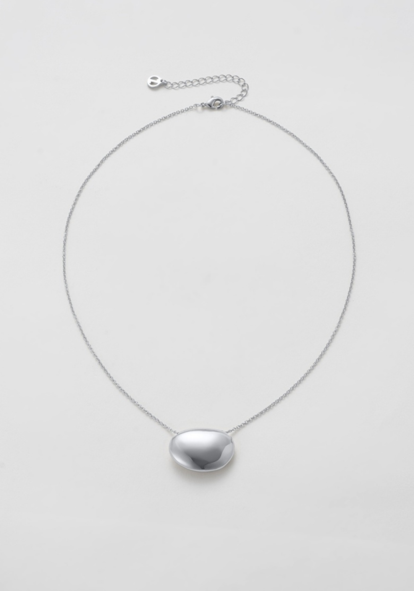 ZAFINO PAISLEY NECKLACE - SILVER