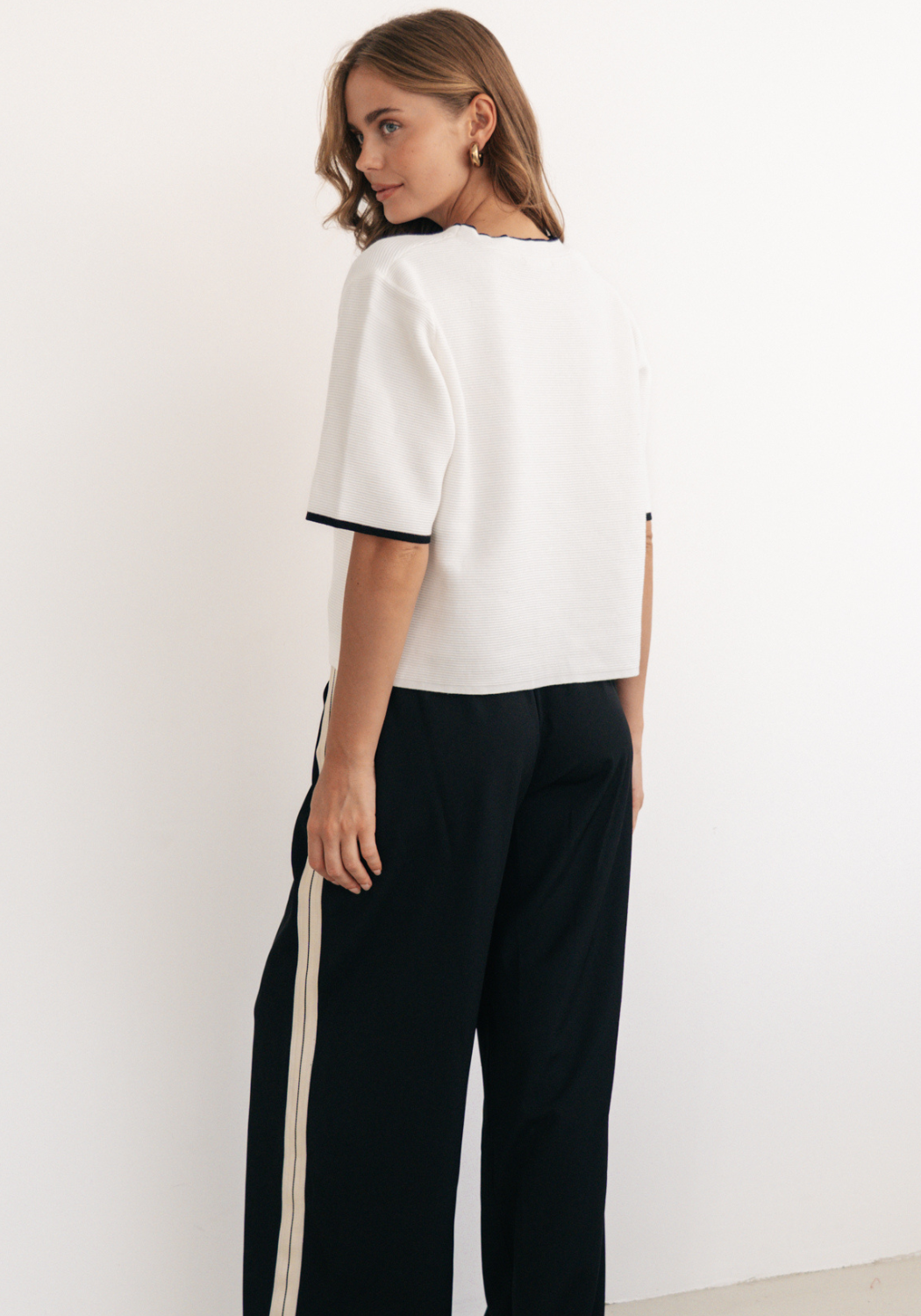 SOHO BOXY KNIT - WHITE