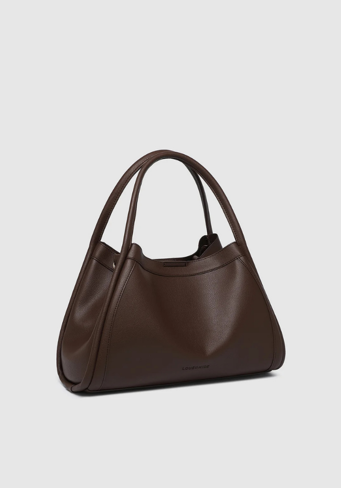 LOUENHIDE MINI SUTTON BAG - CHOCOLATE