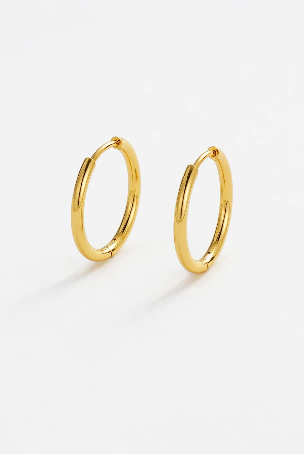 ZAFINO DELILAH HOOP MEDIUM - GOLD