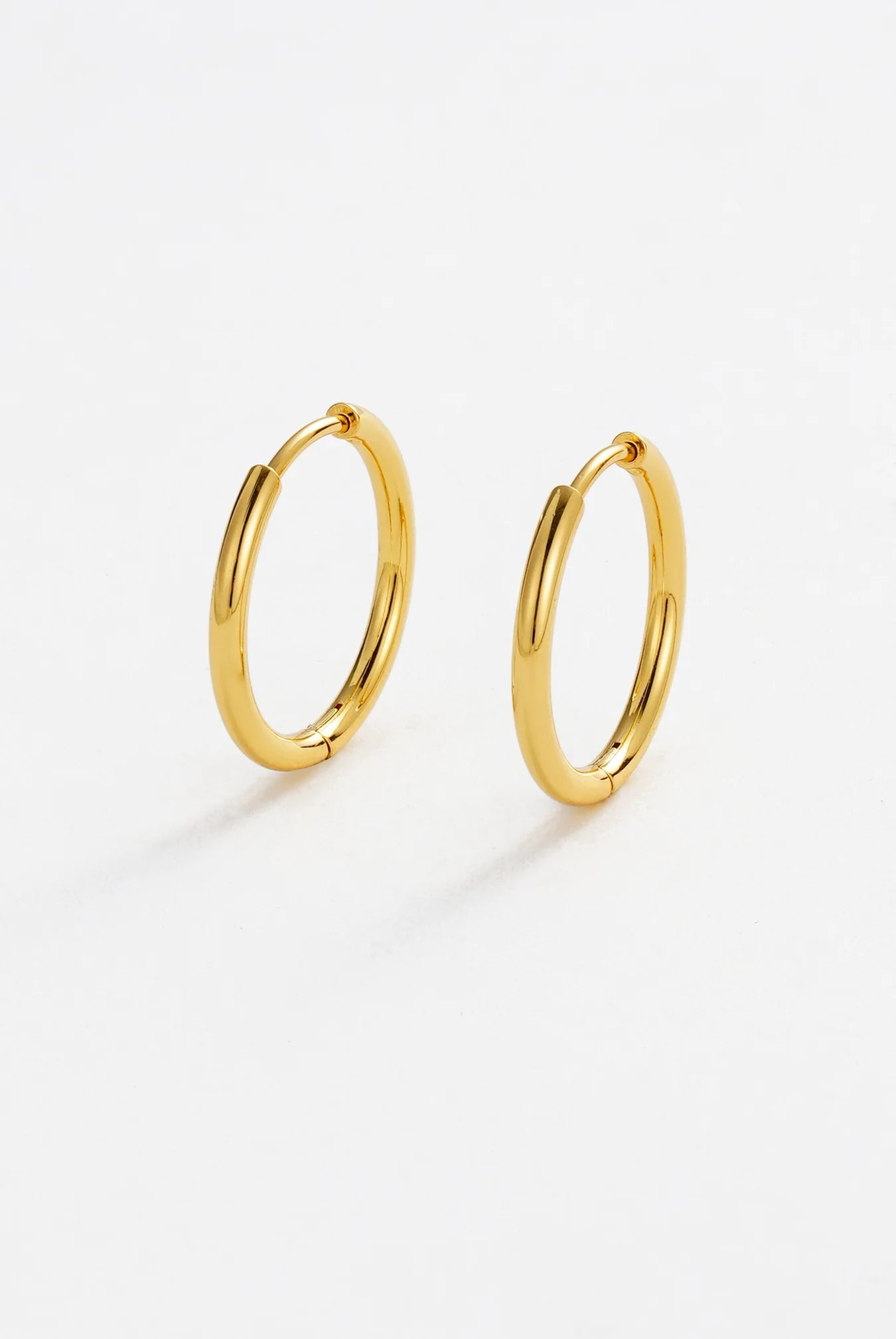 ZAFINO DELILAH HOOP MEDIUM - GOLD