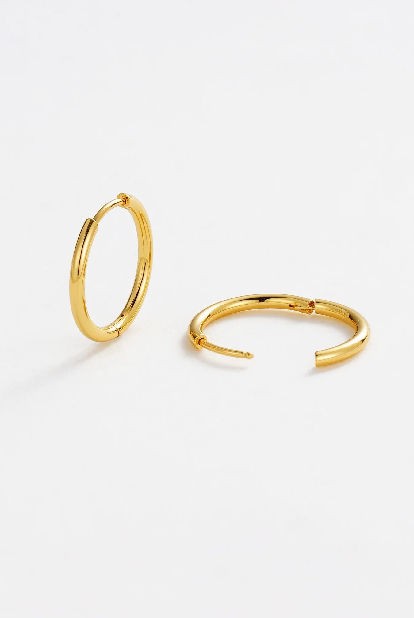 ZAFINO DELILAH HOOP MEDIUM - GOLD