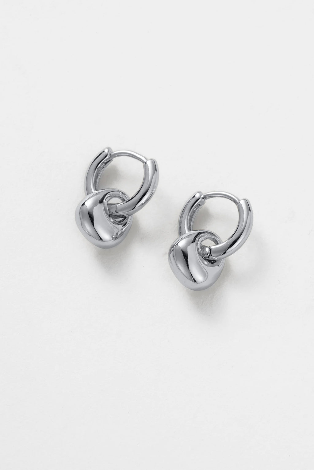 ZAFINO SADIE HOOP - SILVER