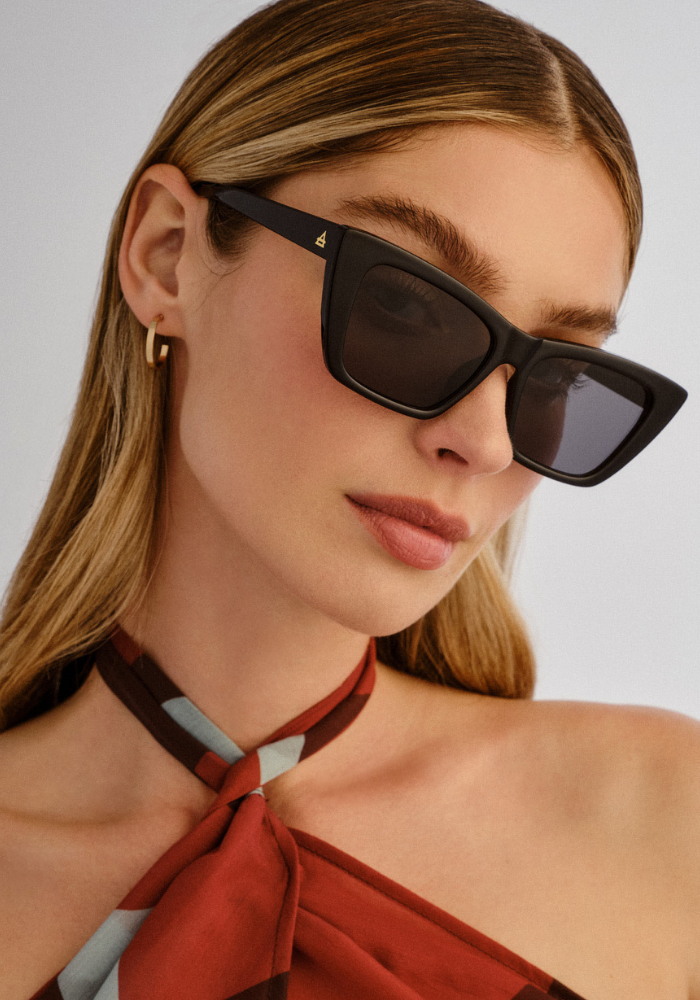 AIRE SOLSTICE SUNGLASSES - BLACK