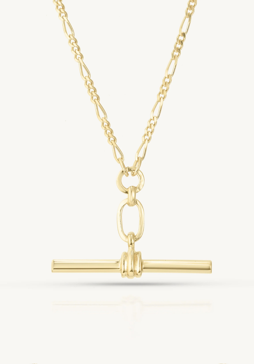 TONI MAY FOB NECKLACE - GOLD