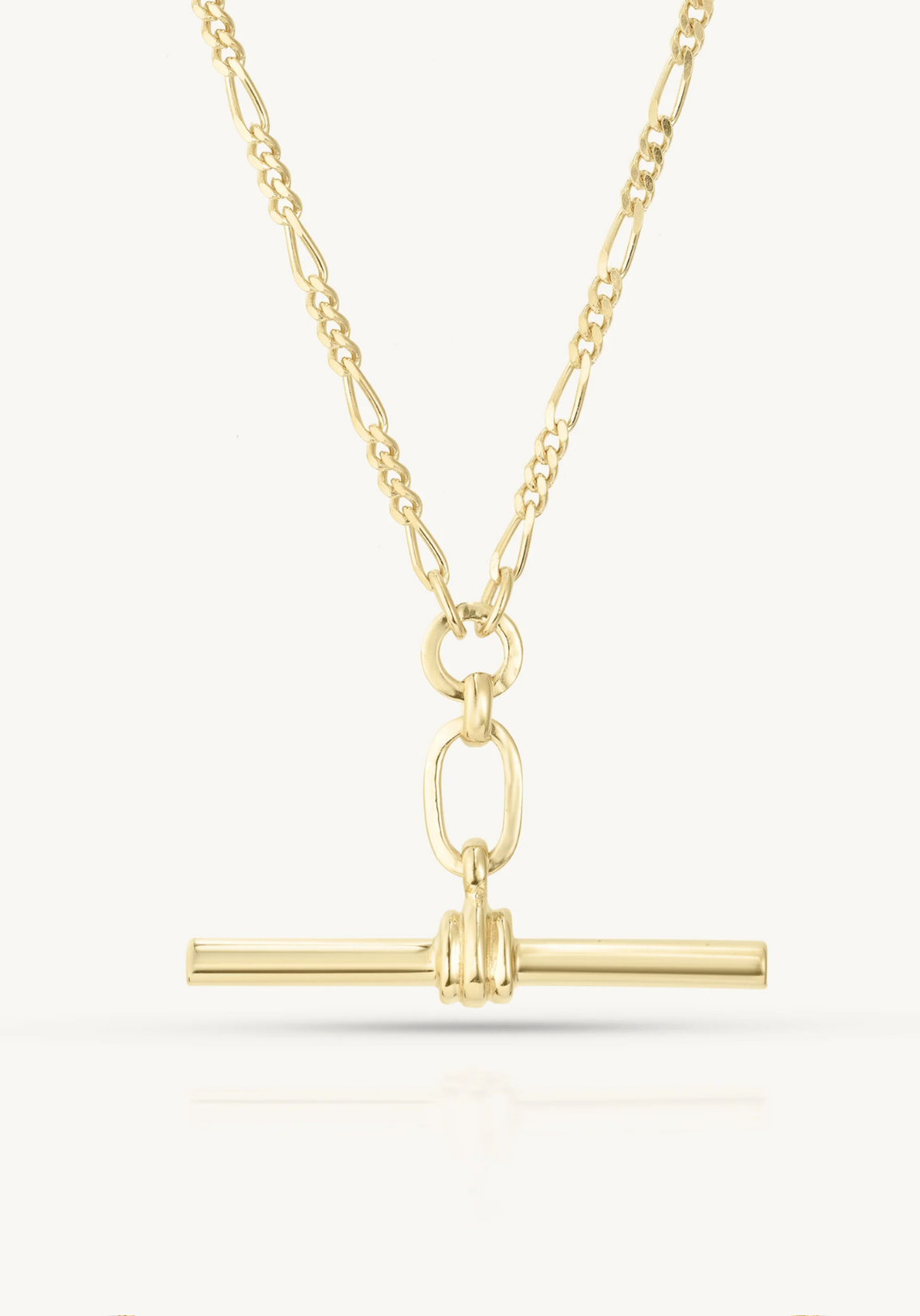 TONI MAY FOB NECKLACE - GOLD