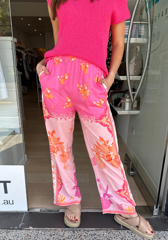 LULASOUL ESPACIO PANT - CANDY PRINT