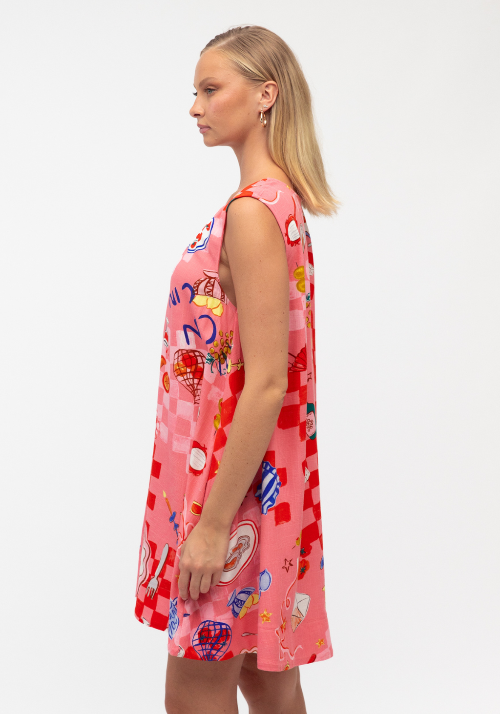 AMORE MINI DRESS - SUMMER PRINT