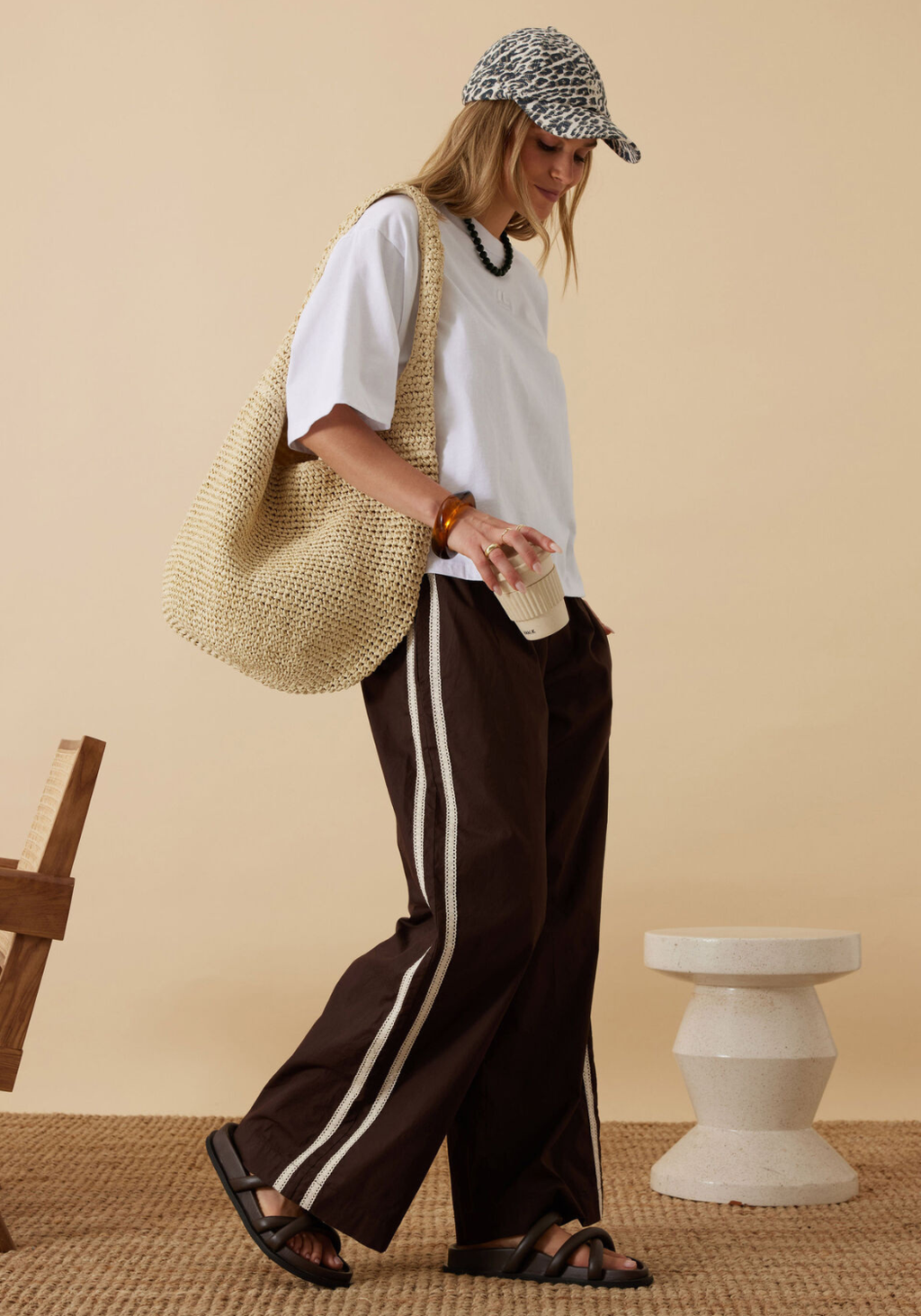 CERES LIFE THE LOUNGE PANT - CHOCOLATE