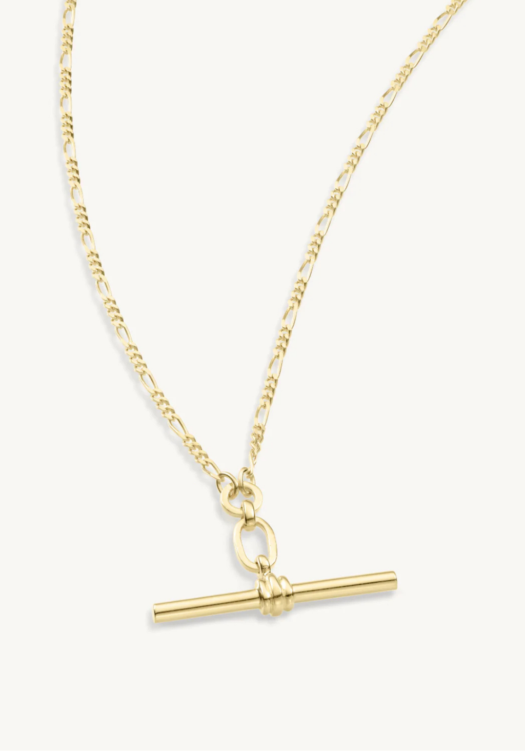 TONI MAY FOB NECKLACE - GOLD