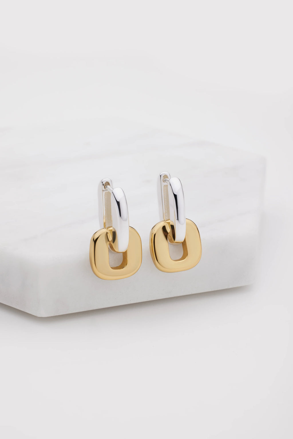 ZAFINO ELLA EARRING - GOLD/SILVER