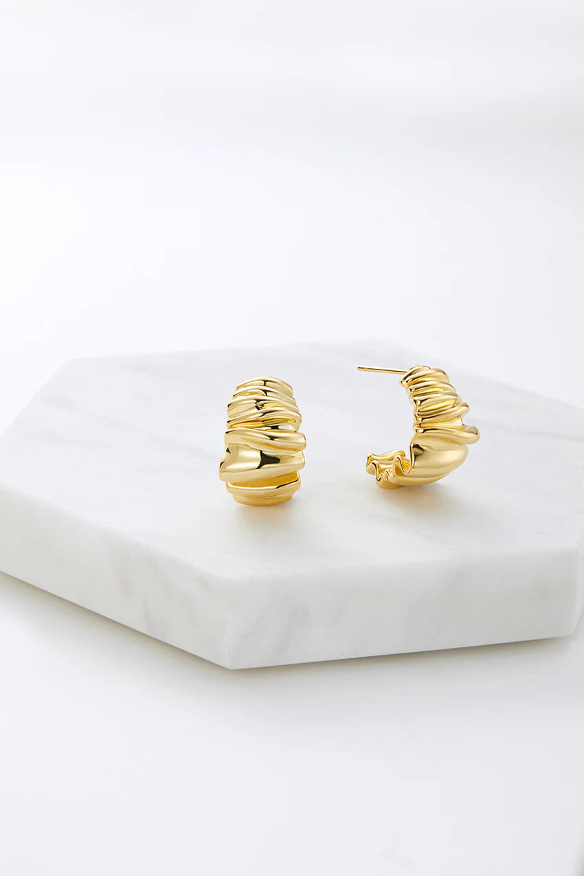 ZAFINO LOTTIE EARRING - GOLD