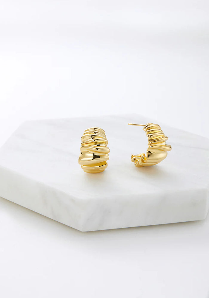 ZAFINO LOTTIE EARRING - GOLD