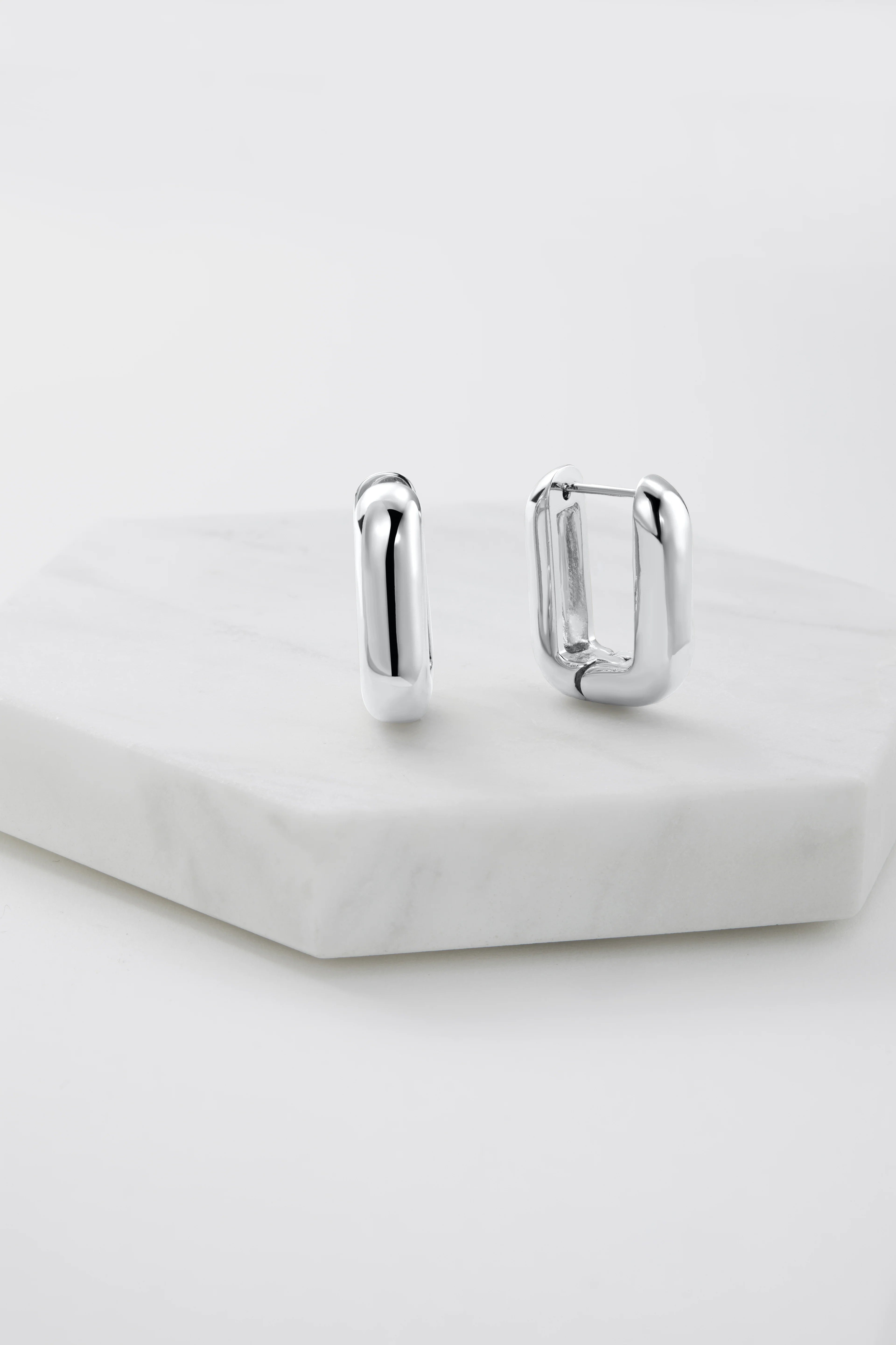 ZAFINO EDEN HOOP - SILVER