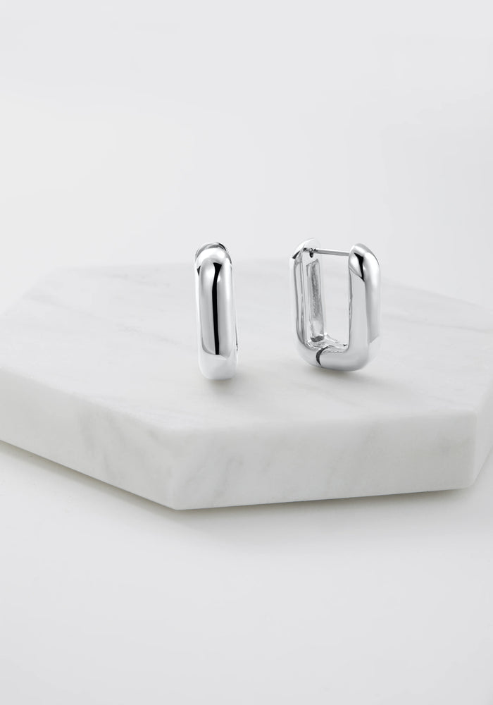 ZAFINO EDEN HOOP - SILVER