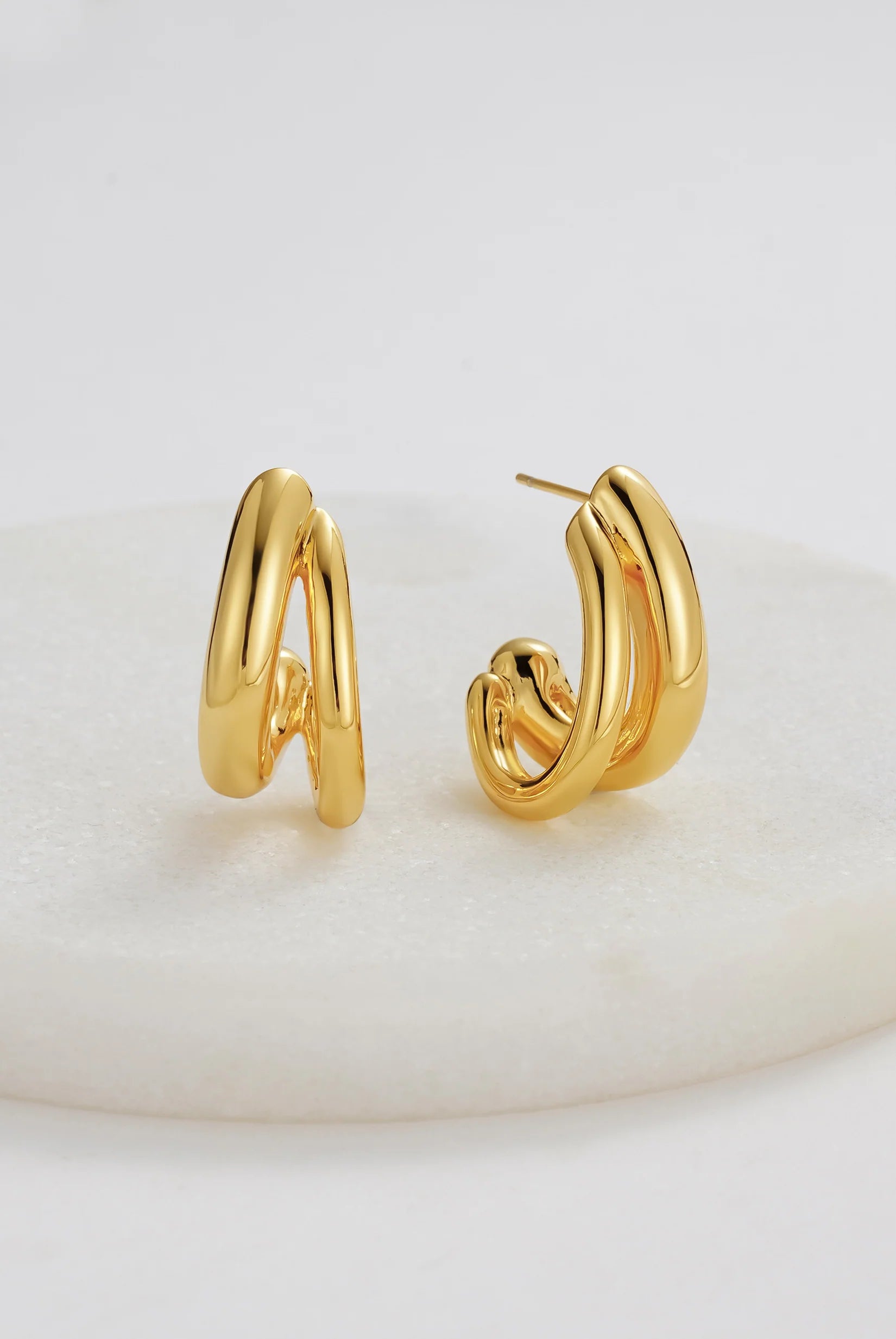 ZAFINO ARIA HOOP - GOLD