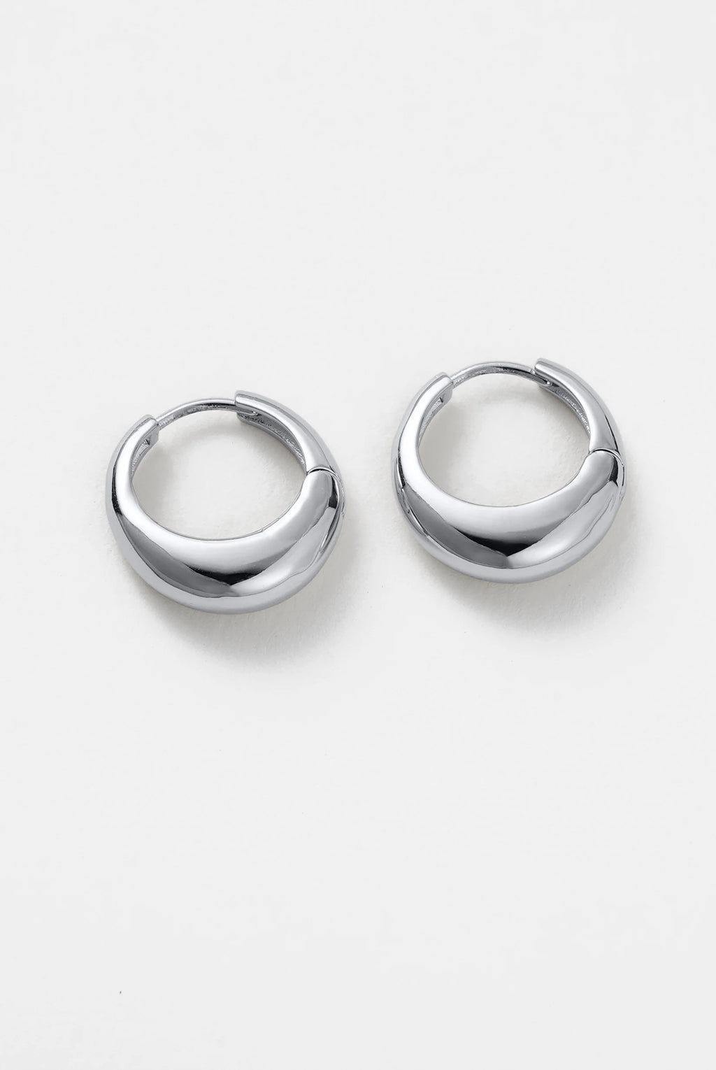 ZAFINO CLEO HOOP MEDIUM- SILVER