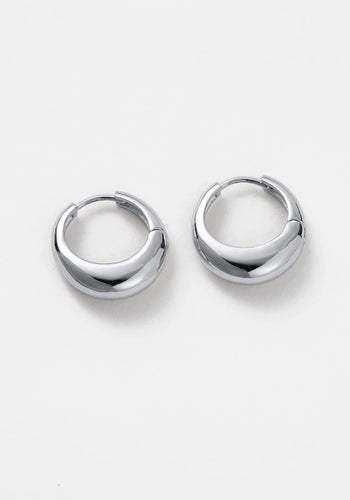 ZAFINO CLEO HOOP MEDIUM- SILVER