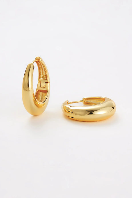 ZAFINO CLEO HOOP LARGE - GOLD