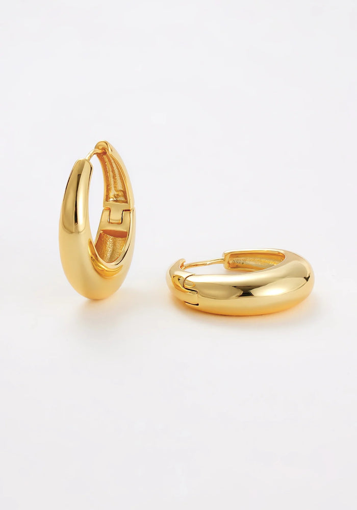 ZAFINO CLEO HOOP LARGE - GOLD