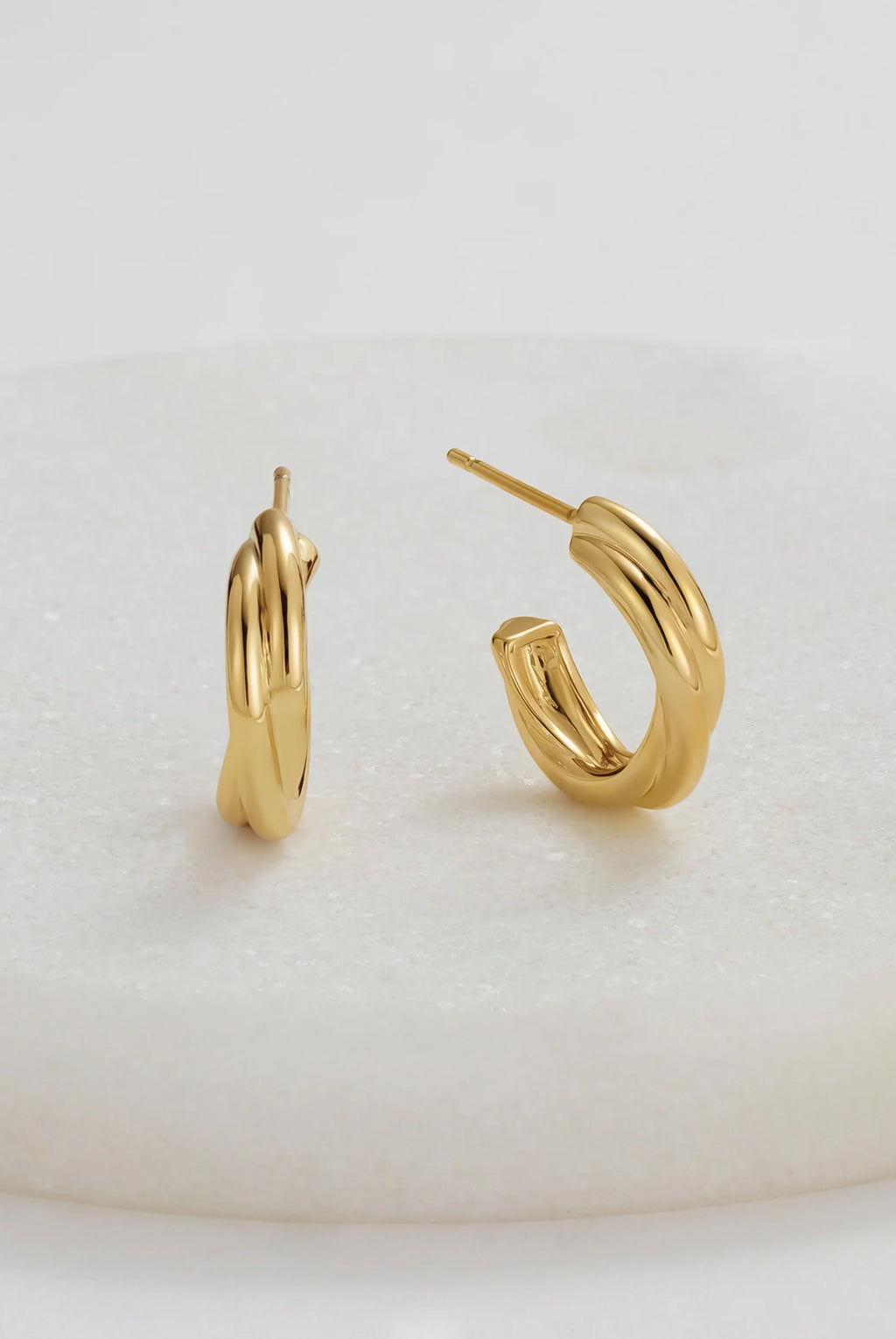 ZAFINO ELOISE HOOP - GOLD