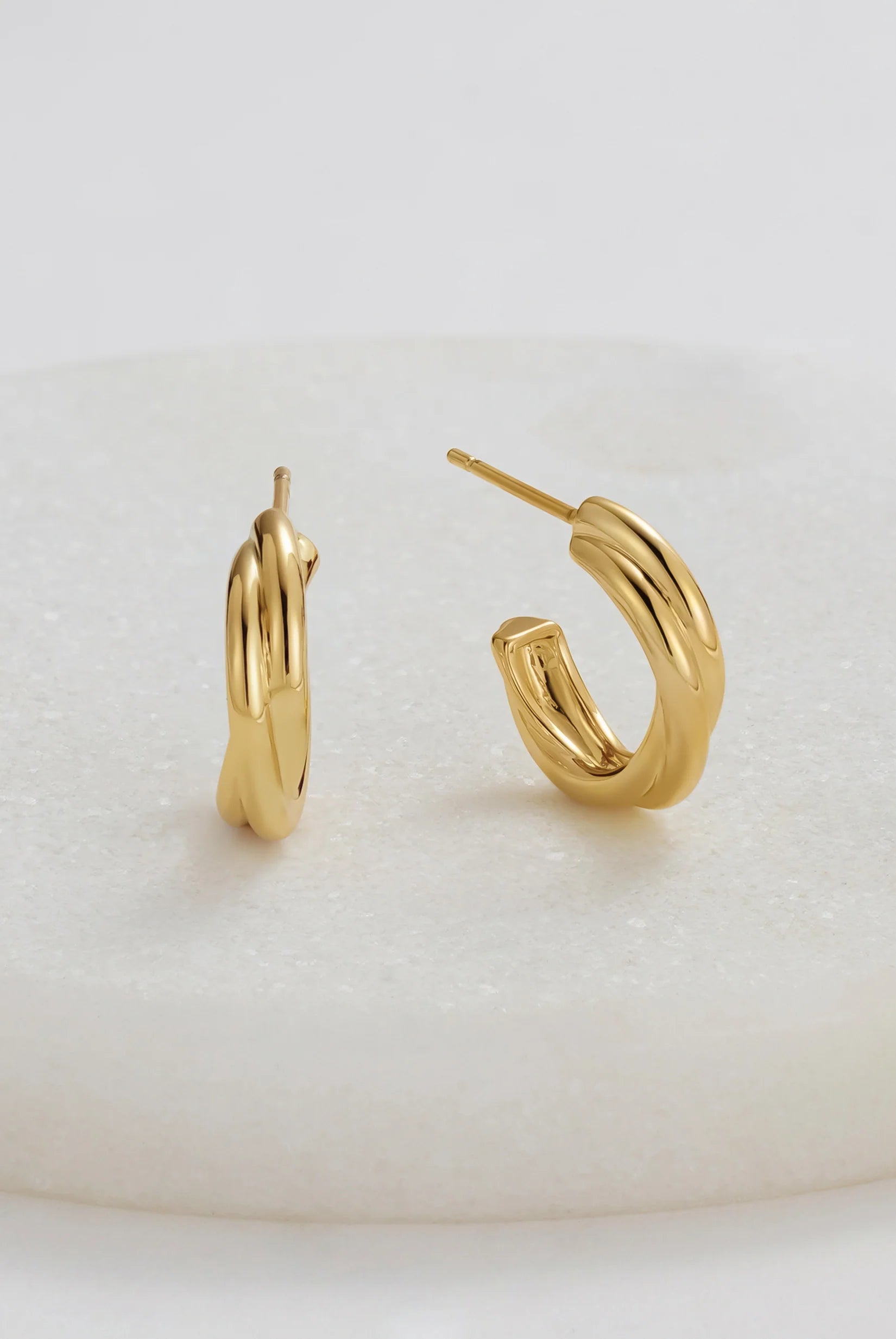 ZAFINO ELOISE HOOP - GOLD