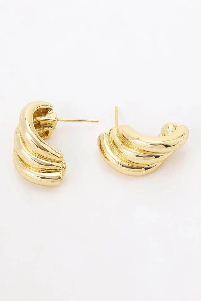ZAFINO MILA EARRING - GOLD