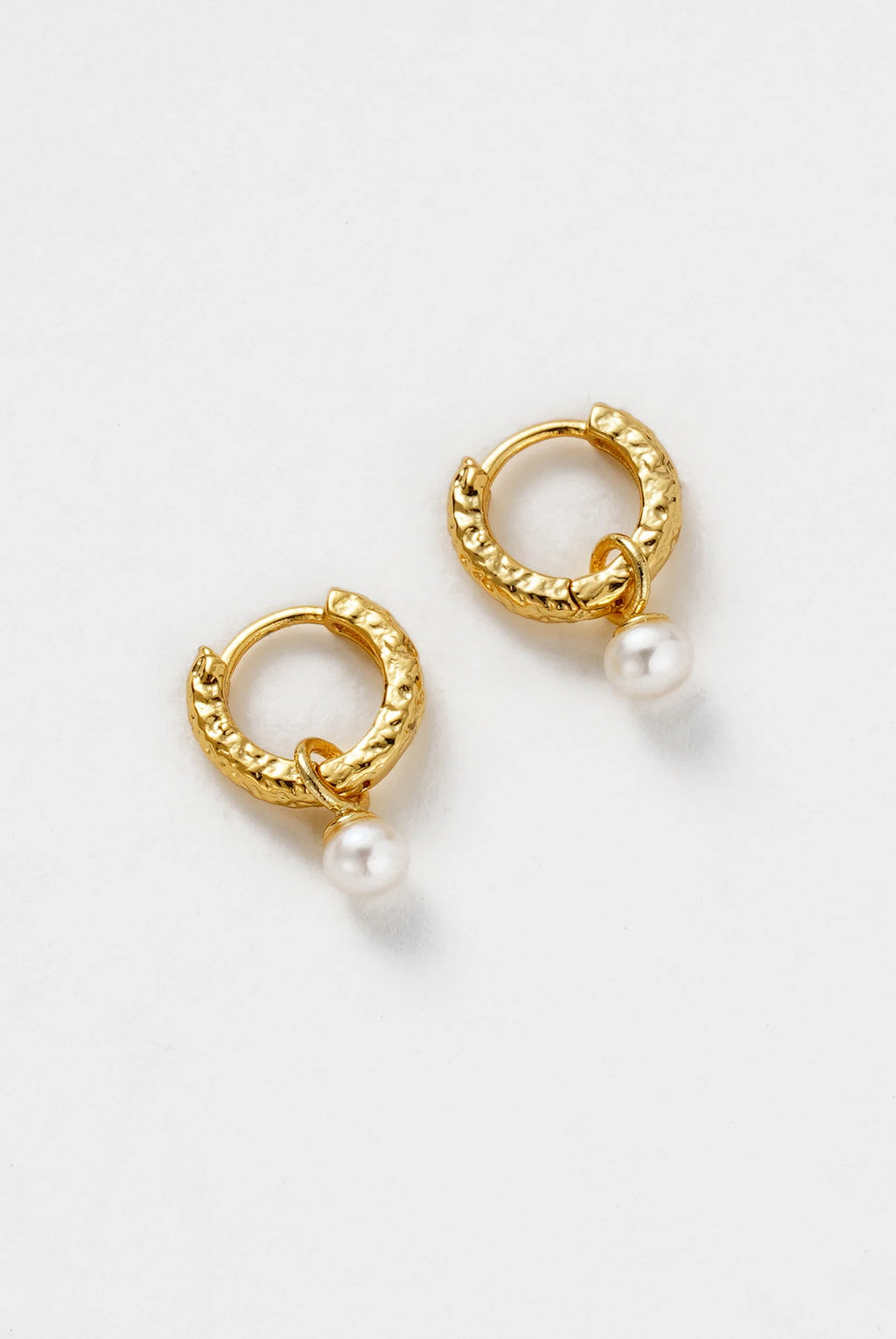 ZAFINO EMERY EARRING - PEARL/GOLD