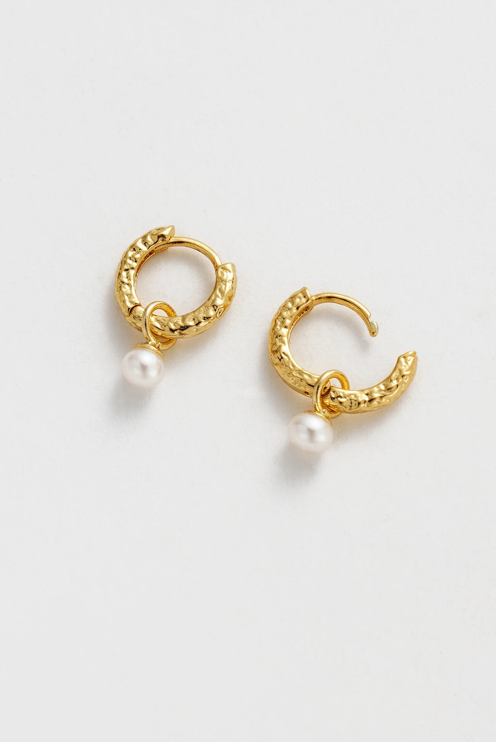 ZAFINO EMERY EARRING - PEARL/GOLD