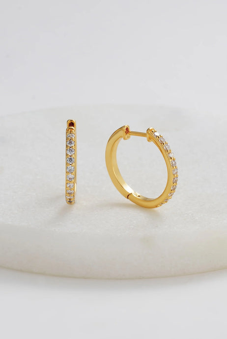 ZAFINO CATALINA HOOP - GOLD