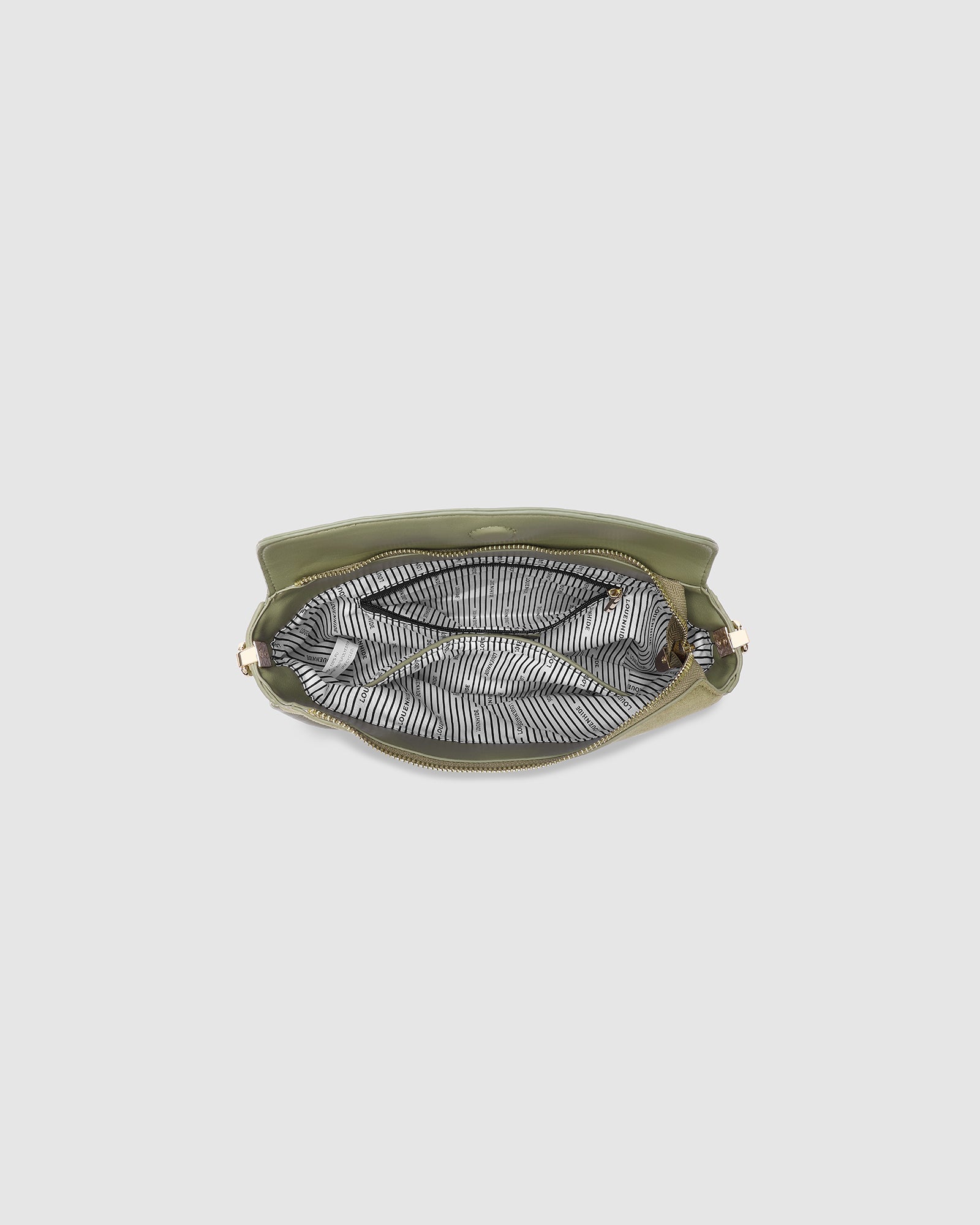 LOUENHIDE SAYLOR CROSSBODY BAG - SAGE GREEN
