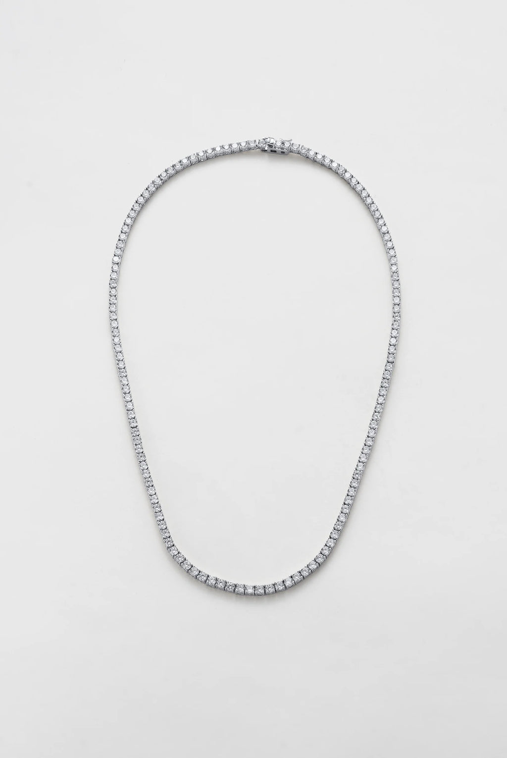 ZAFINO DANI TENNIS NECKLACE - SILVER
