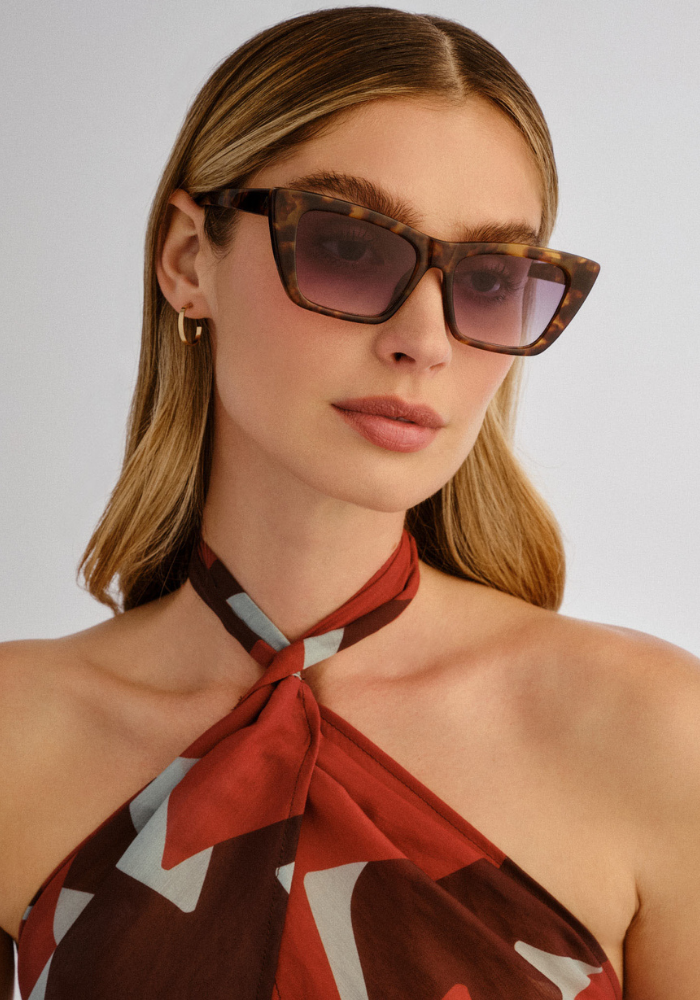 AIRE SOLSTICE SUNGLASSES - HONEY TORT