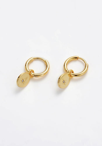 ZAFINO NALA HOOP - GOLD