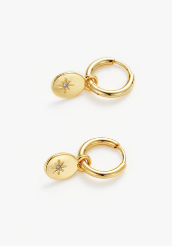 ZAFINO NALA HOOP - GOLD