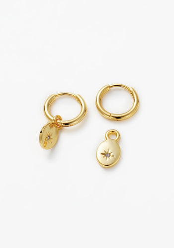 ZAFINO NALA HOOP - GOLD