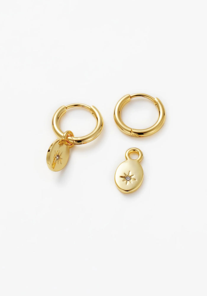 ZAFINO NALA HOOP - GOLD
