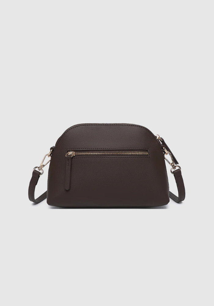 LOUENHIDE ALISON CROSSBODY BAG - CHOCOLATE