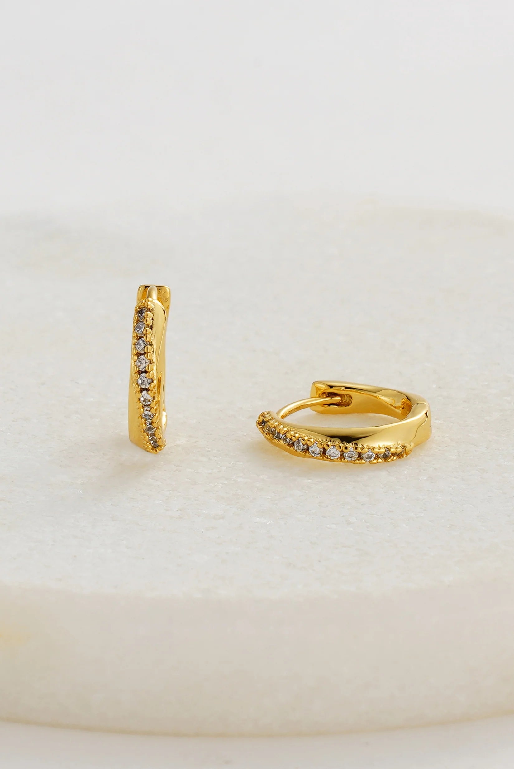 ZAFINO CELESTE HUGGIE - GOLD