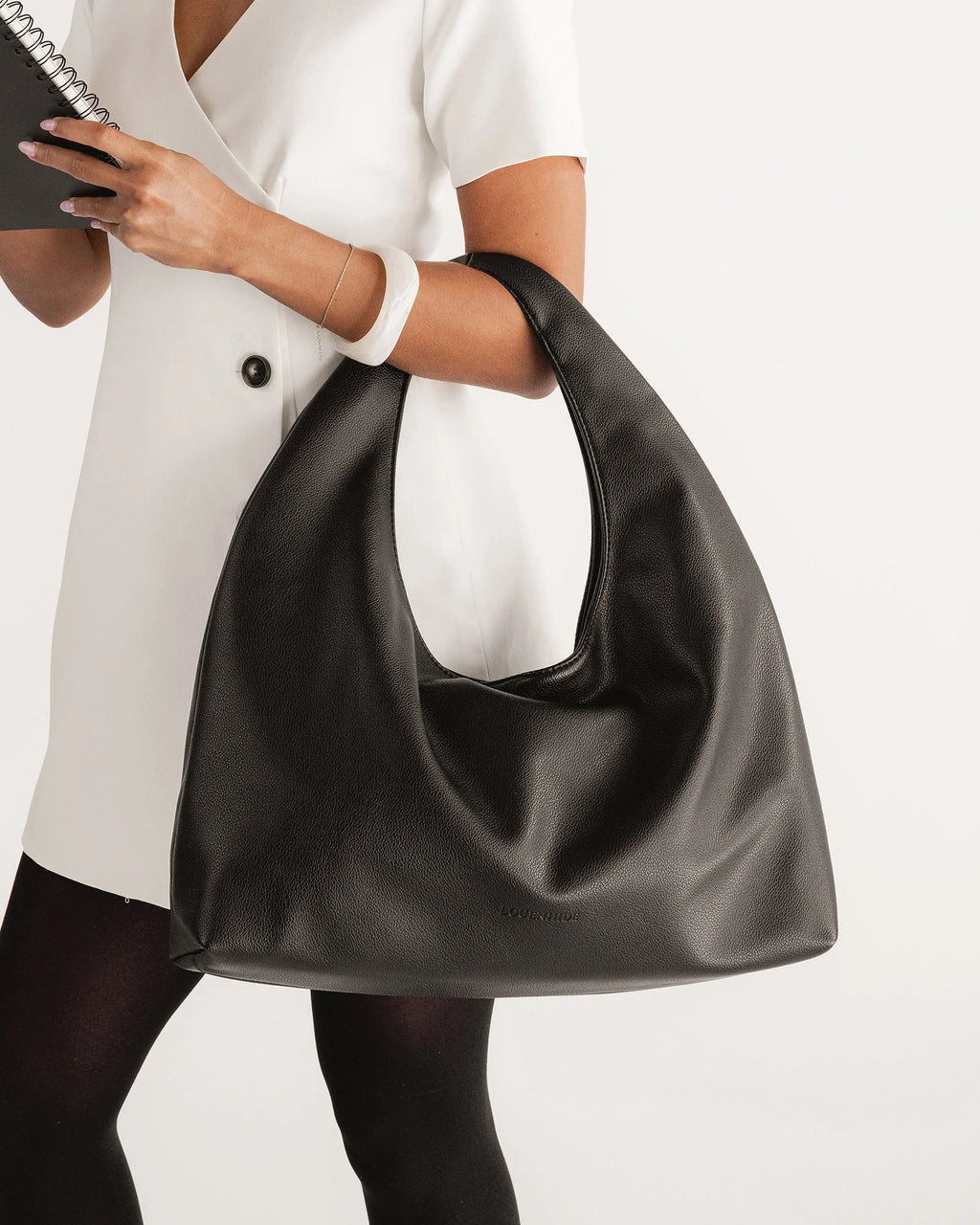 LOUENHIDE MONACO BAG - BLACK