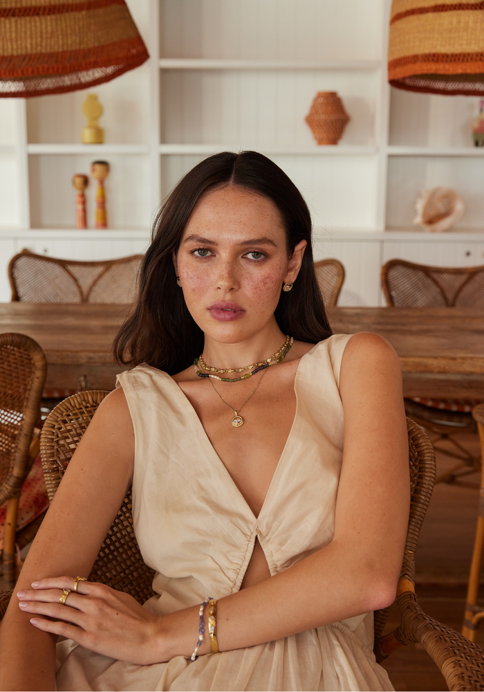 Load image into Gallery viewer, TONI MAY PIA NECKLACE - GOLD