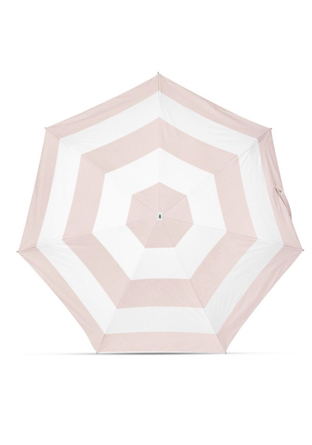 ANATOLE POLARIS SUN & RAIN UMBRELLA - POWDER PINK STRIPE