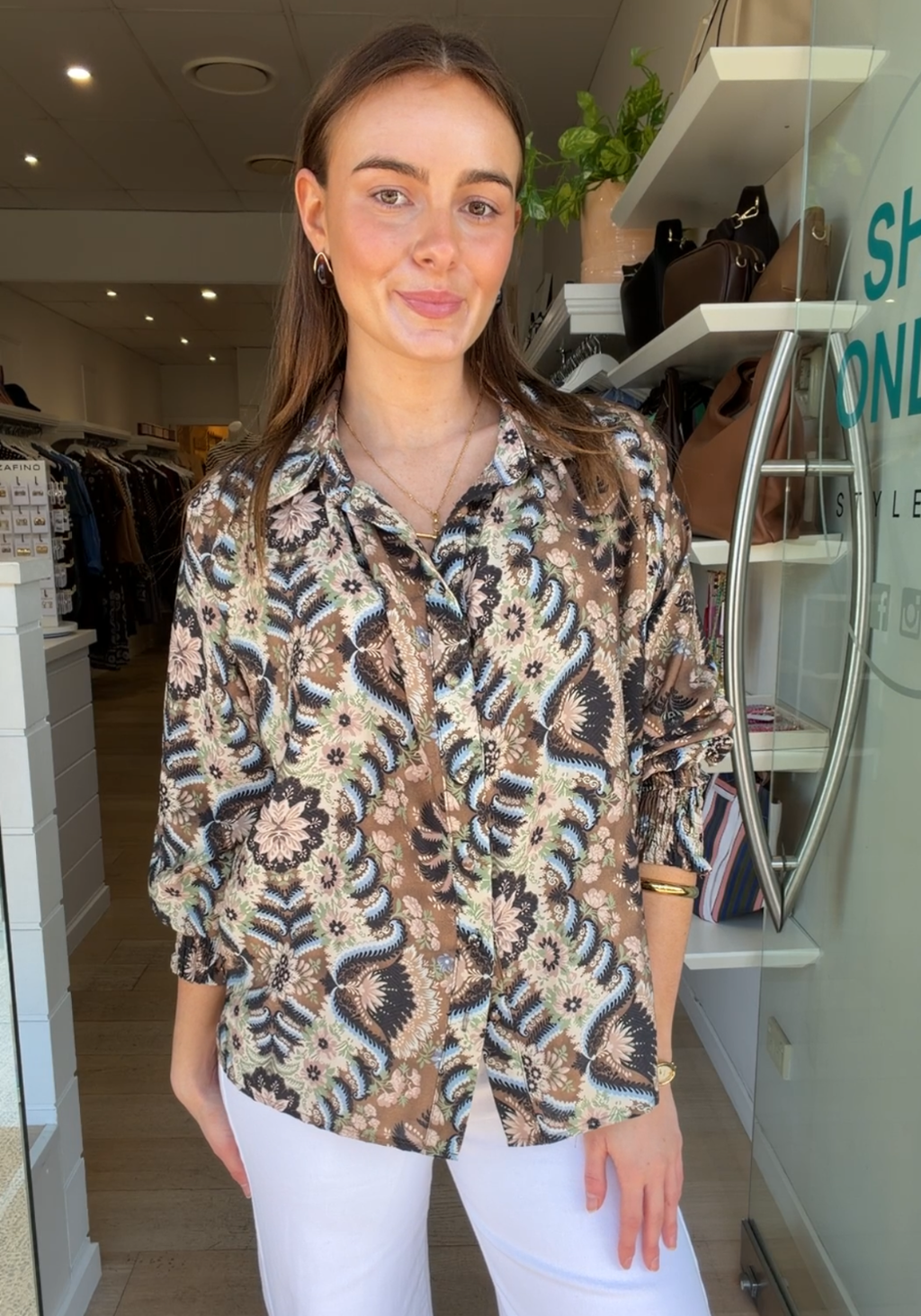 JACQ BLOUSE - FLORAL PRINT