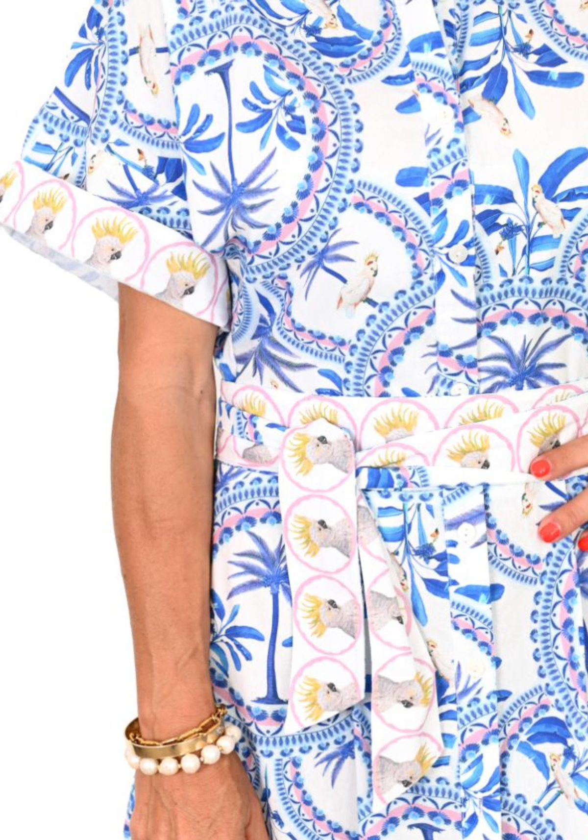 WILLOW MAXI DRESS - ISLAND ESCAPE PRINT