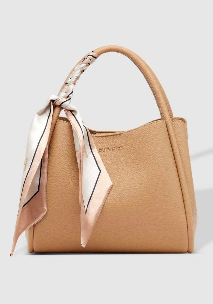 LOUENHIDE STEFFIE MINI TOTE BAG - BISCUIT