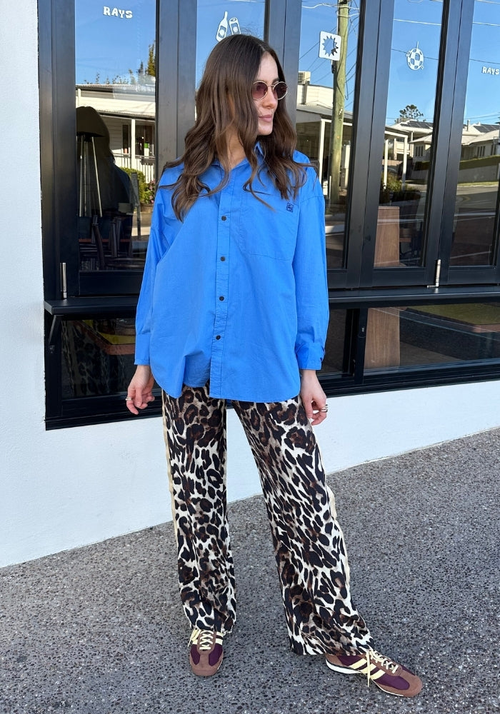 Load image into Gallery viewer, SADIE JOGGERS - DARK LEOPARD