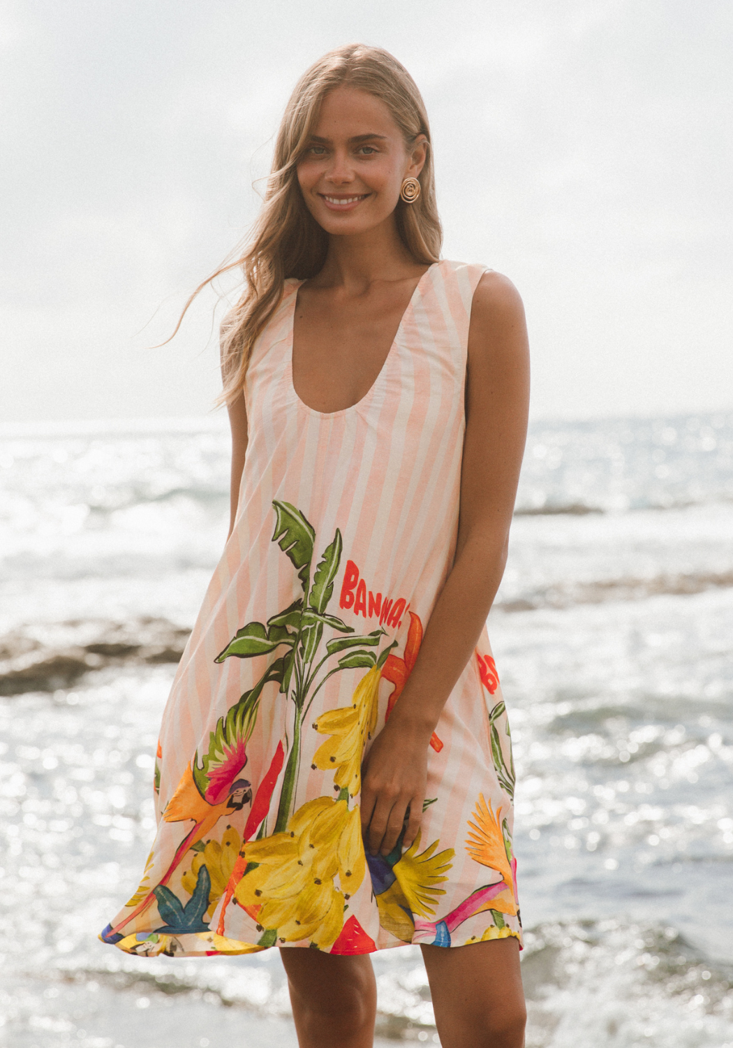 SUNHAVEN MINI DRESS - SUMMER PRINT
