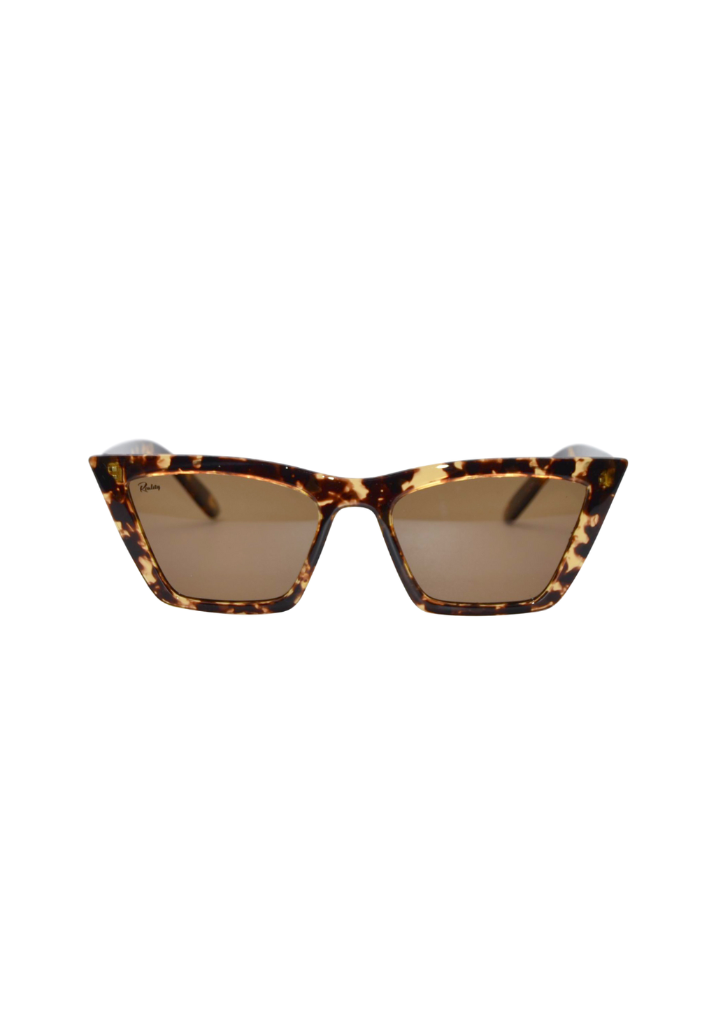 REALITY EYEWEAR LIZZETTE SUNGLASSES - HONEY TURTLE