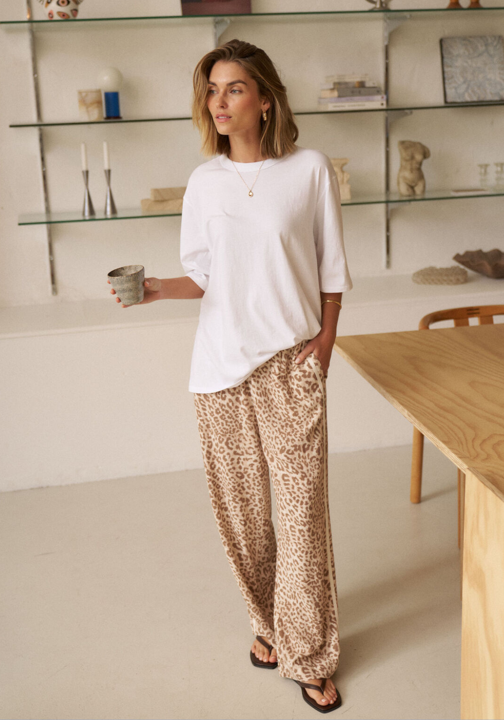 CERES LIFE RESORT PANT - SUMMER LEOPARD