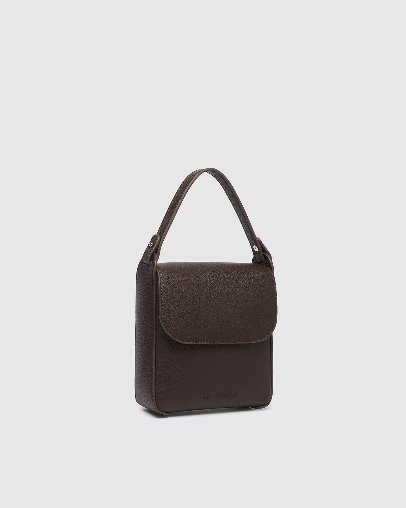 LOUENHIDE BESSIE CROSSBODY BAG - CHOCOLATE
